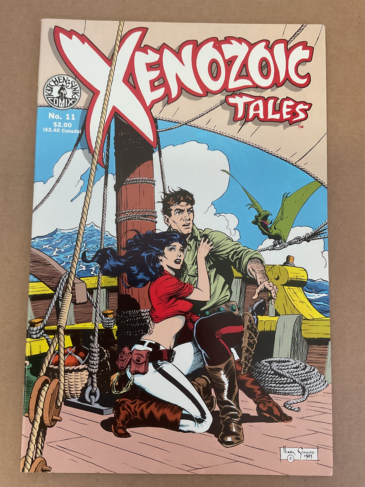 Xenozoic Tales #11 1989 Kitchen Sink Comix