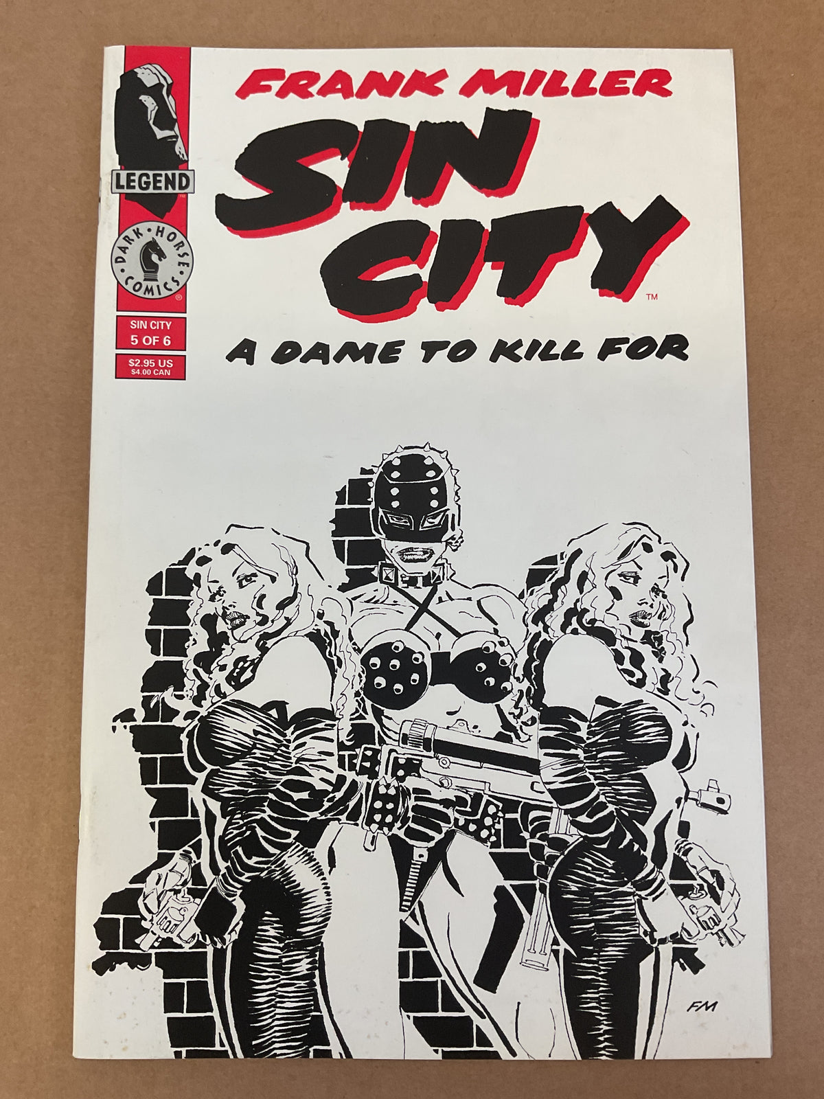 Sin City A Dame To Kill For #5 1994 Dark Horse Comics