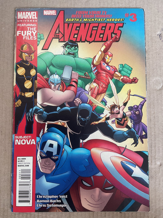 Avengers Earth’s Mightiest Heroes #3 2012 Marvel Comics