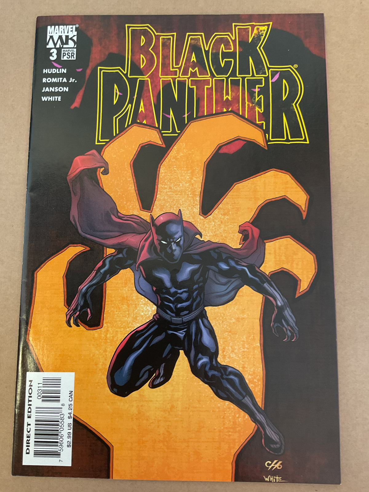 Black Panther #3 2005 Marvel Comics Marvel Knights Death Of T’Chaka