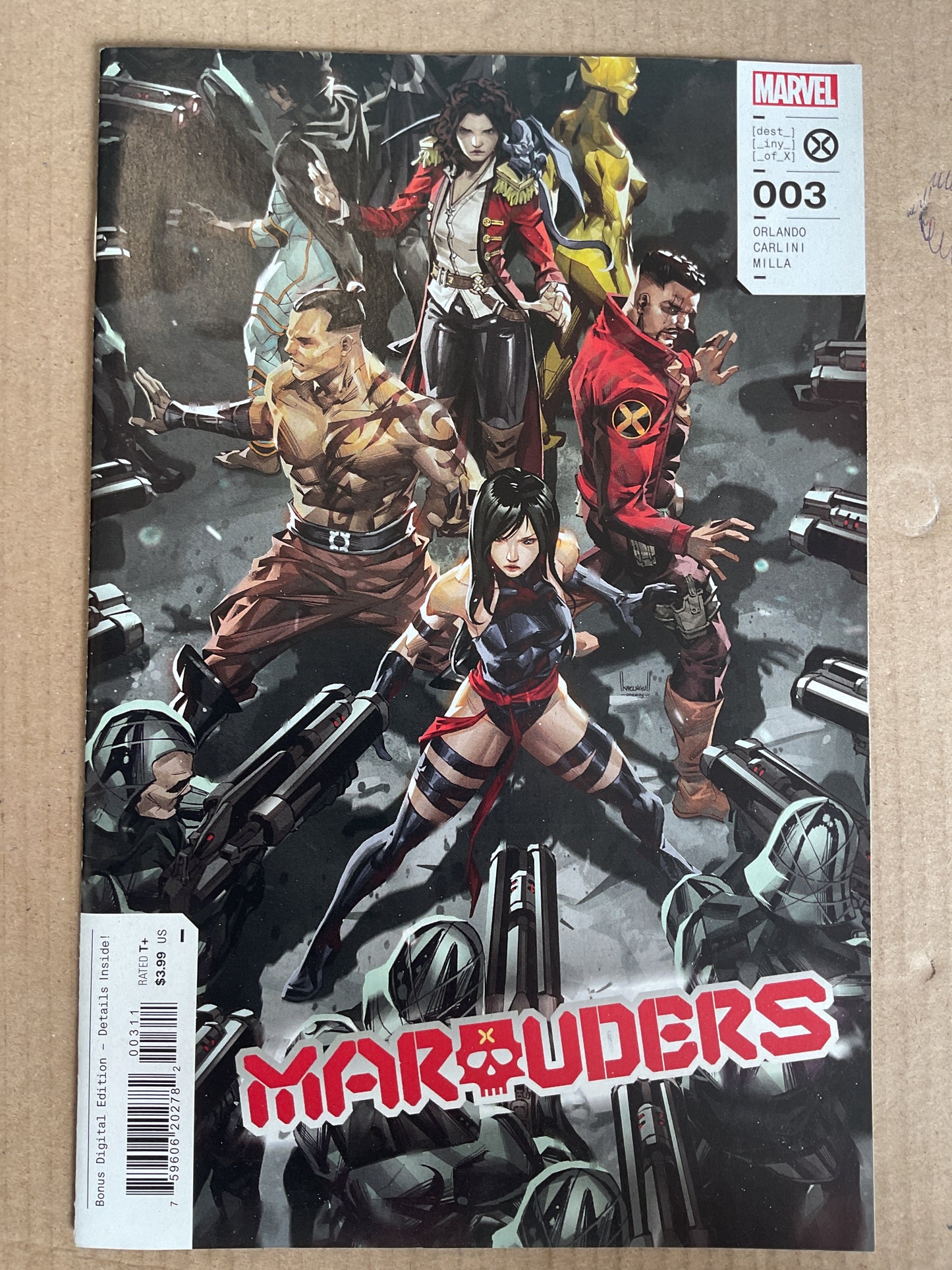 Marauders #3 2022 Marvel Comics