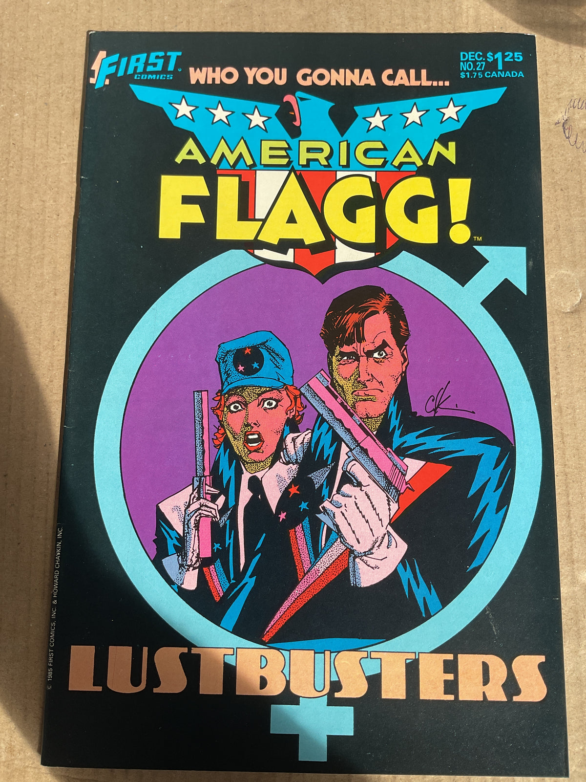 American Flagg #27 1985 First Comics