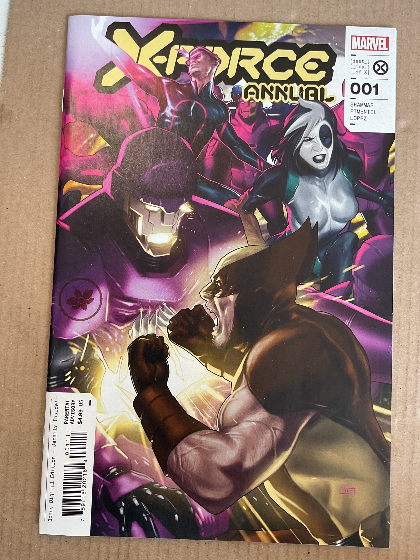 X-Force Annual #1 2022 Marvel Comics