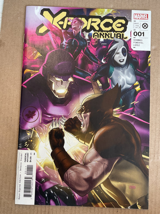 X-Force Annual #1 2022 Marvel Comics