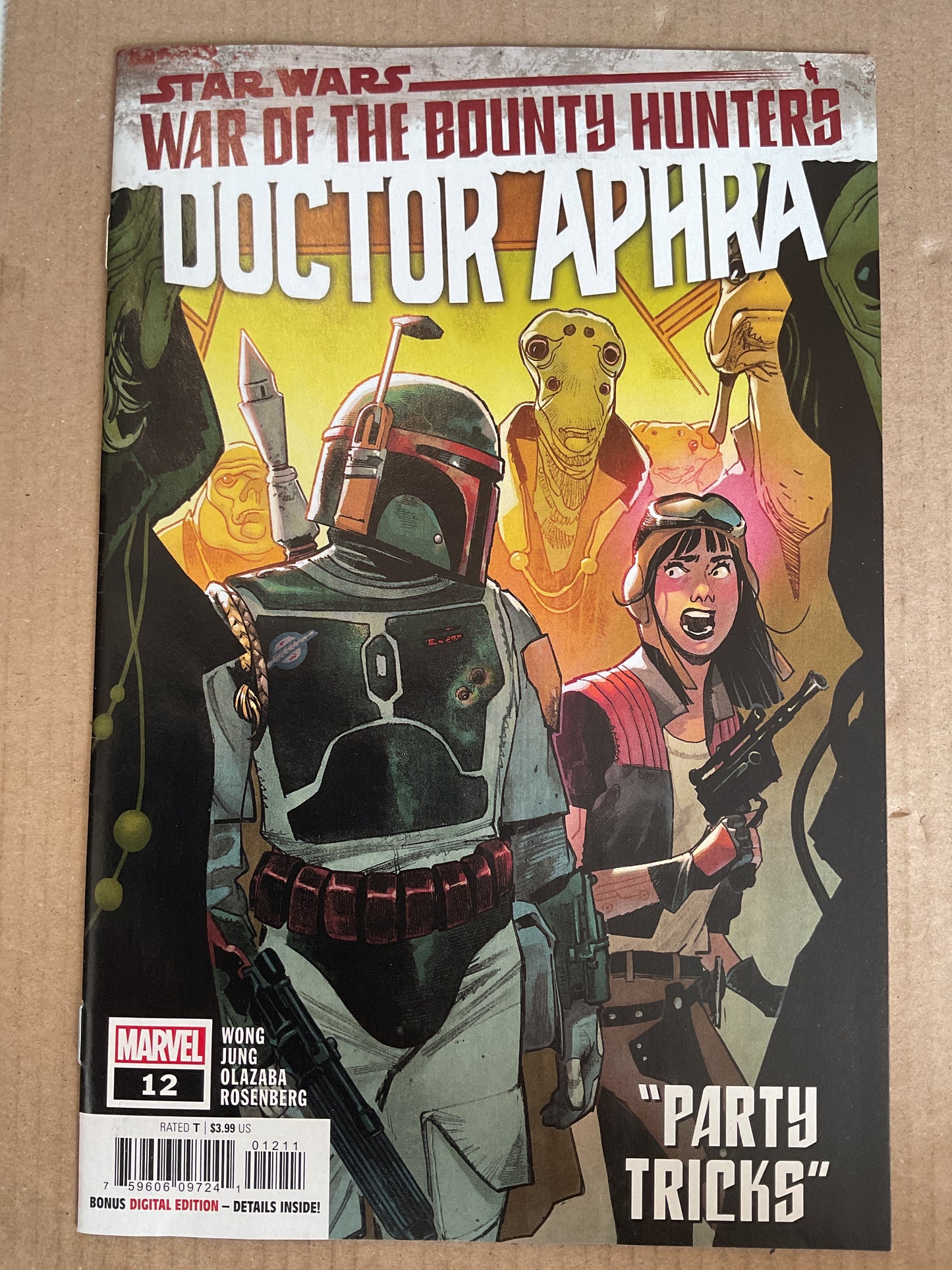 Star Wars Doctor Aphra #12 2021 Marvel Comics War Of The Bounty Hunters