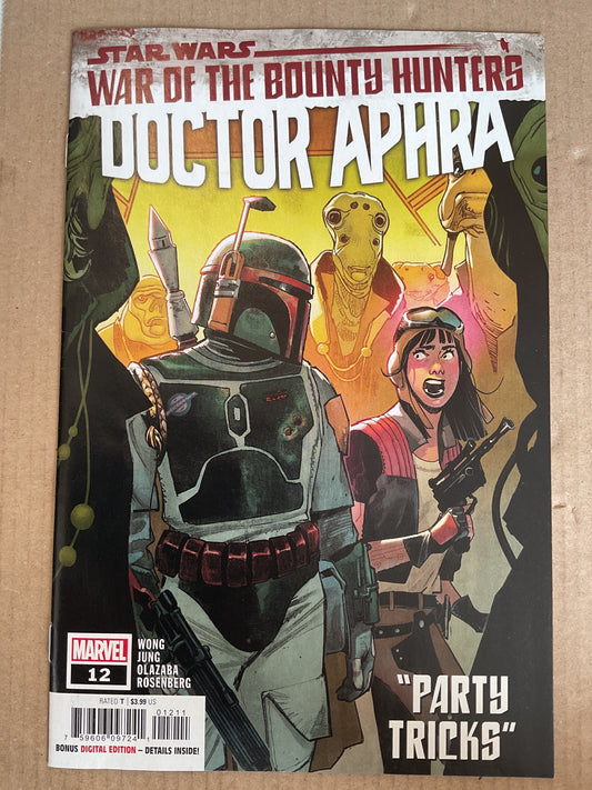Star Wars Doctor Aphra #12 2021 Marvel Comics War Of The Bounty Hunters