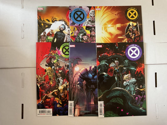 House Of X #1-6 2019 Marvel Comic Complete Series