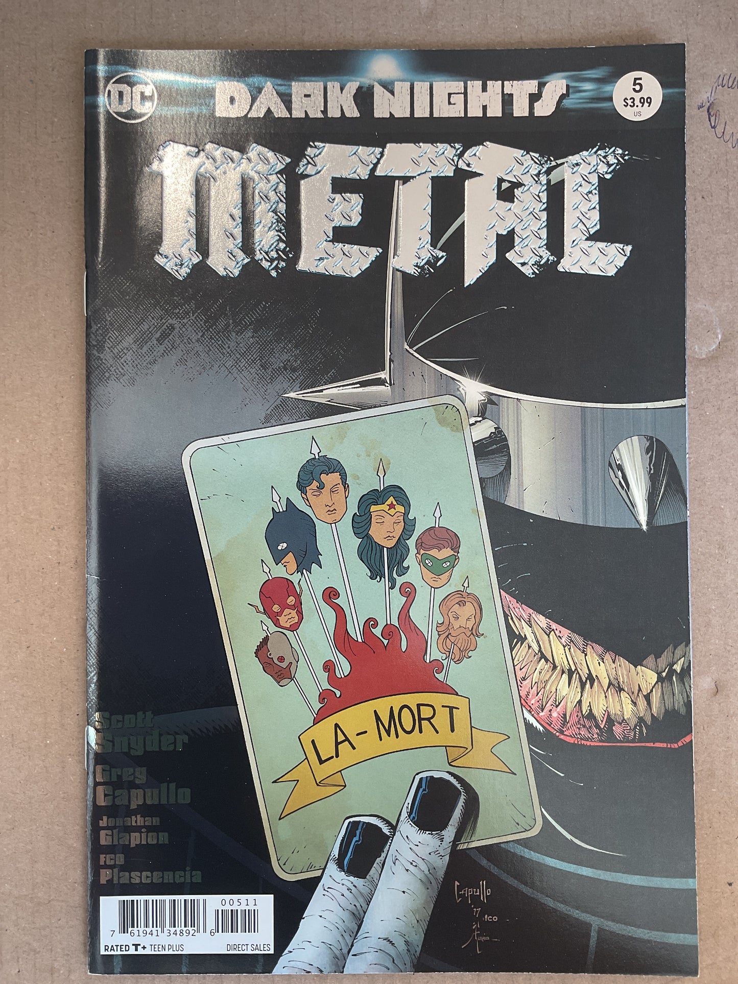 Dark Nights Metal #5 2017 DC Comics