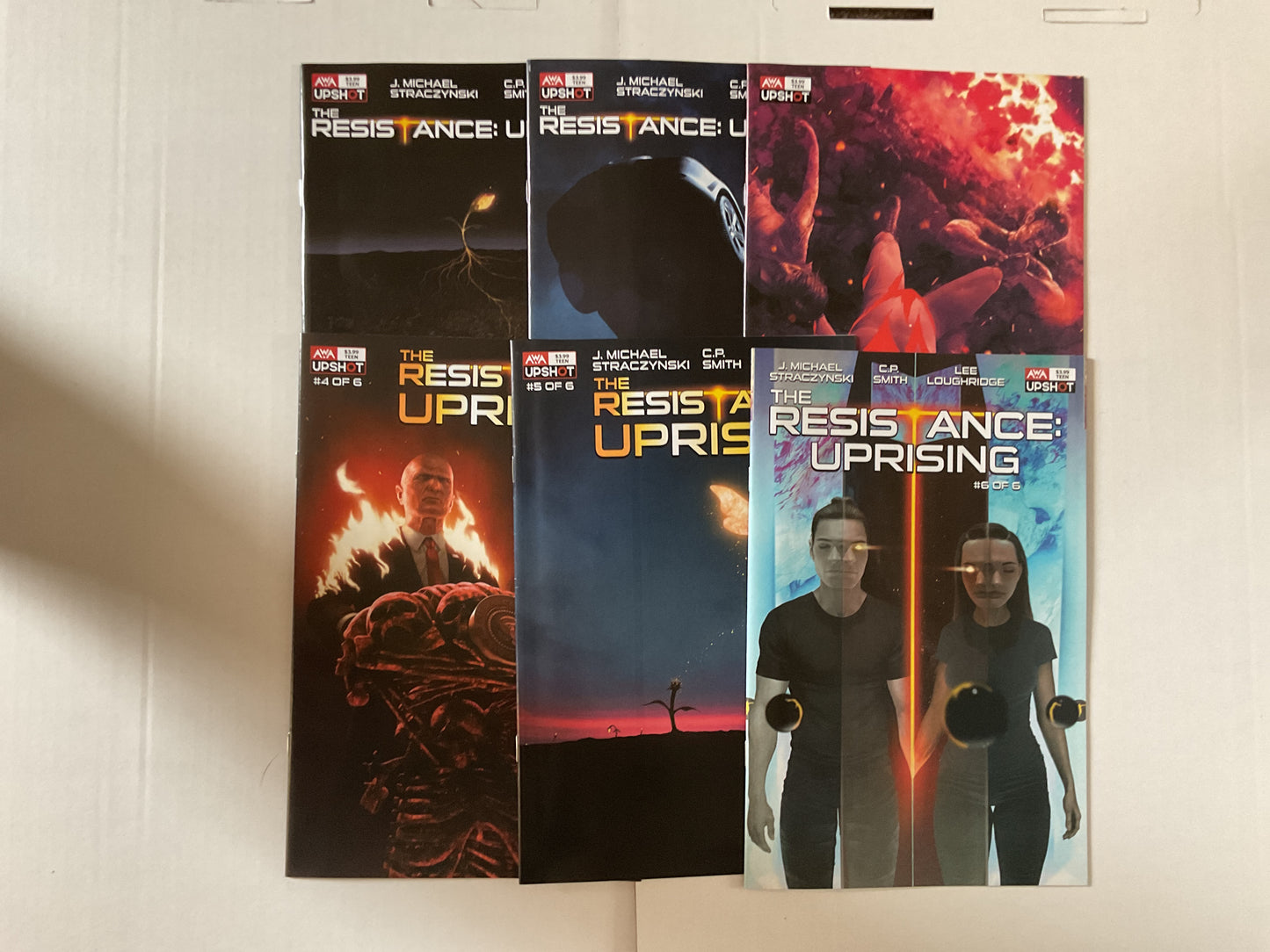 Resistance Uprising #1-6 2021 AWA Studios Complete Series