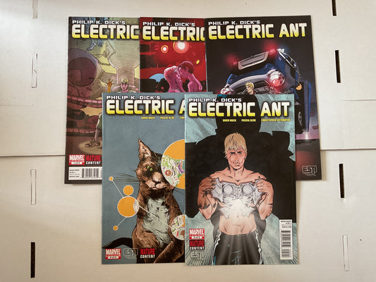 Phillip K Dick’s Electric Ant #1-5 2010 Marvel Comics Complete Series