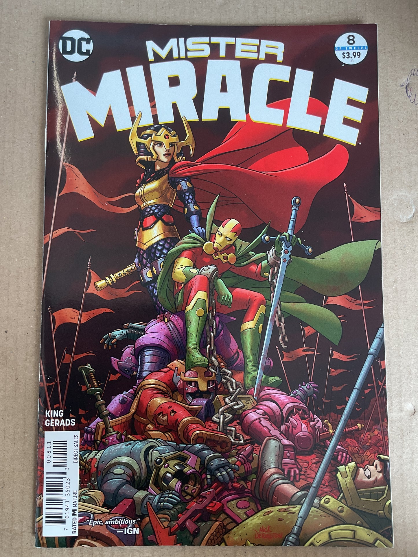 Mister Miracle #8 2018 DC Comics
