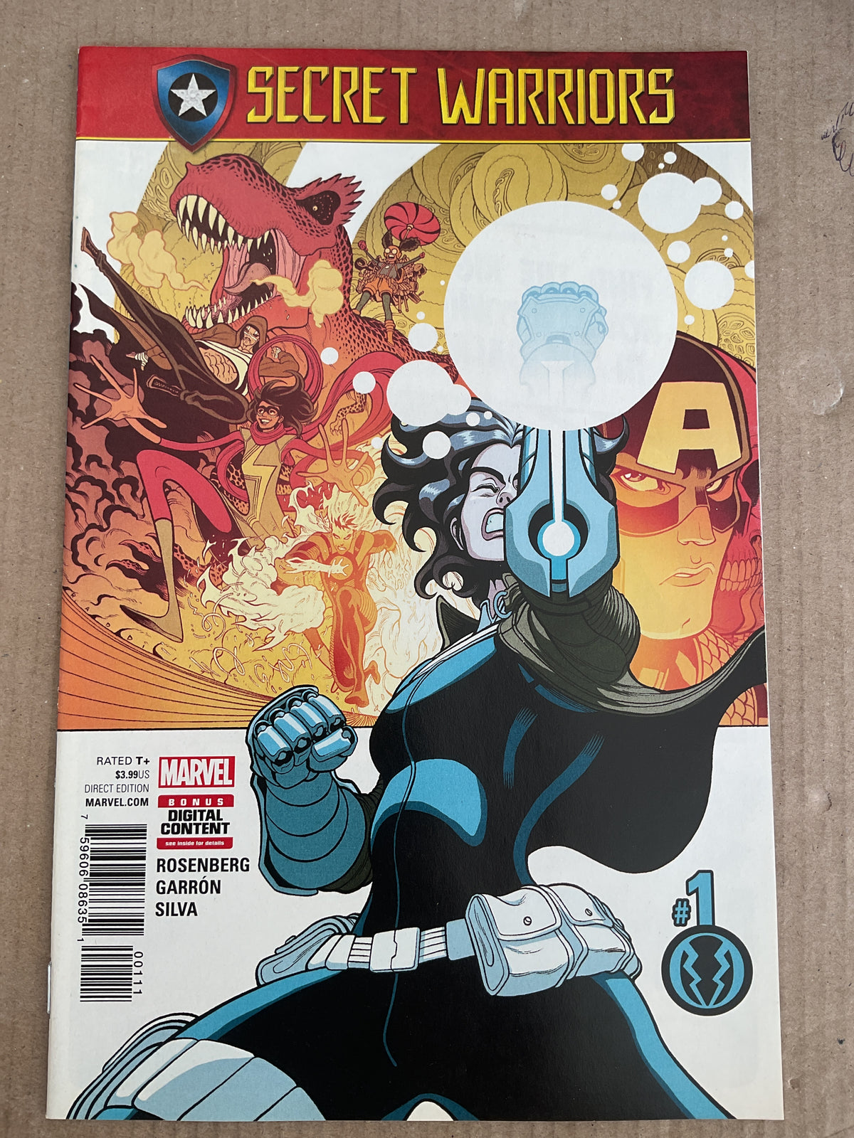 Secret Warriors #1 2017 Marvel Comics Secret Empire