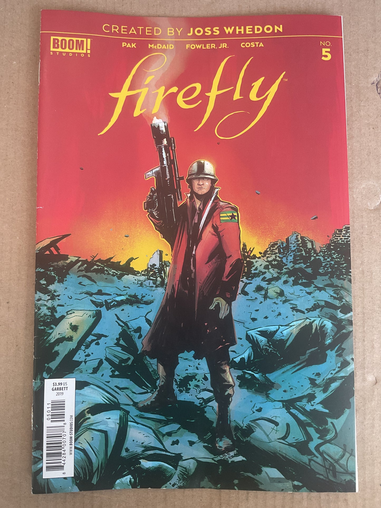 Firefly #5 2019 Boom Studios