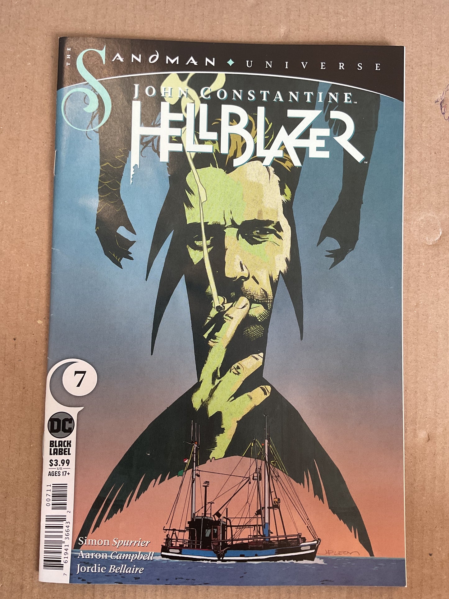 John Constantine Hellblazer #6 2020 DC Comics Black Label