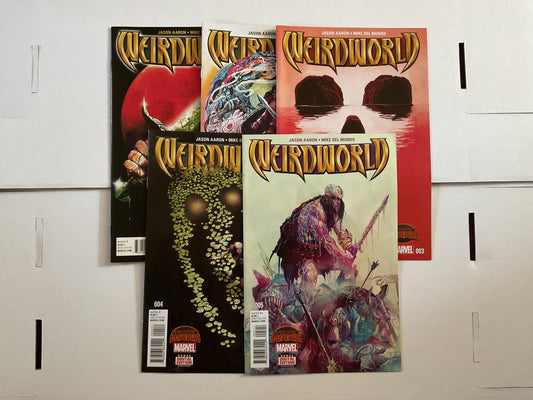 Weirdworld #1-5 2015 Marvel Comics Secret Wars Complete Series