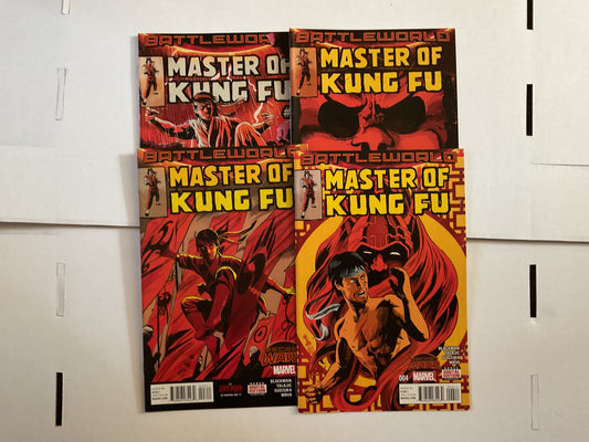 Masters Of Kung-Fu #1-5 2015 Marvel Comics Secret Wars Complete Series