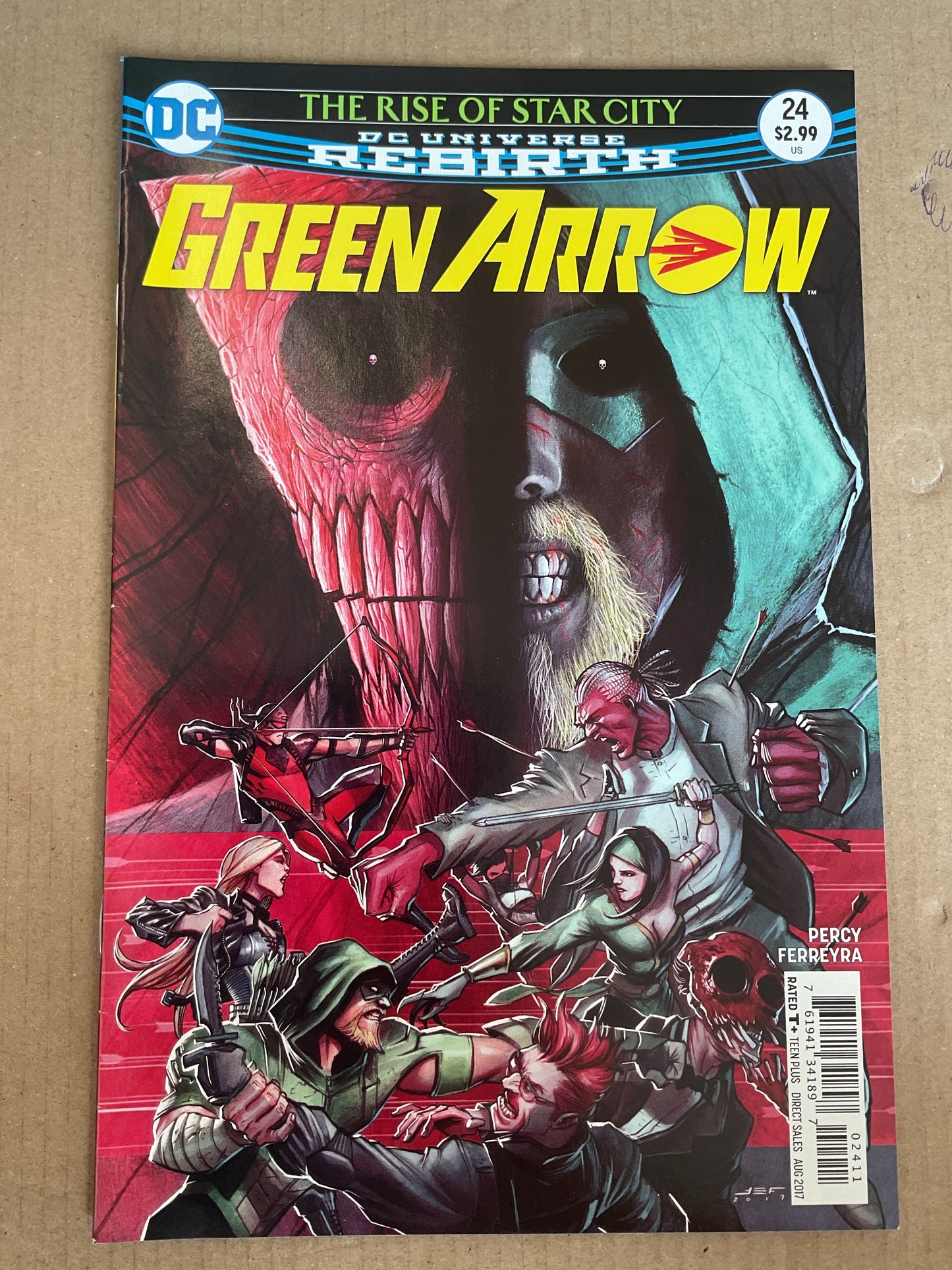 Green Arrow #24 2017 DC Comics