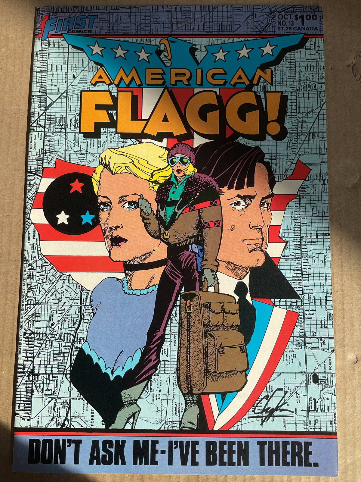 American Flagg #13 1984 First Comics