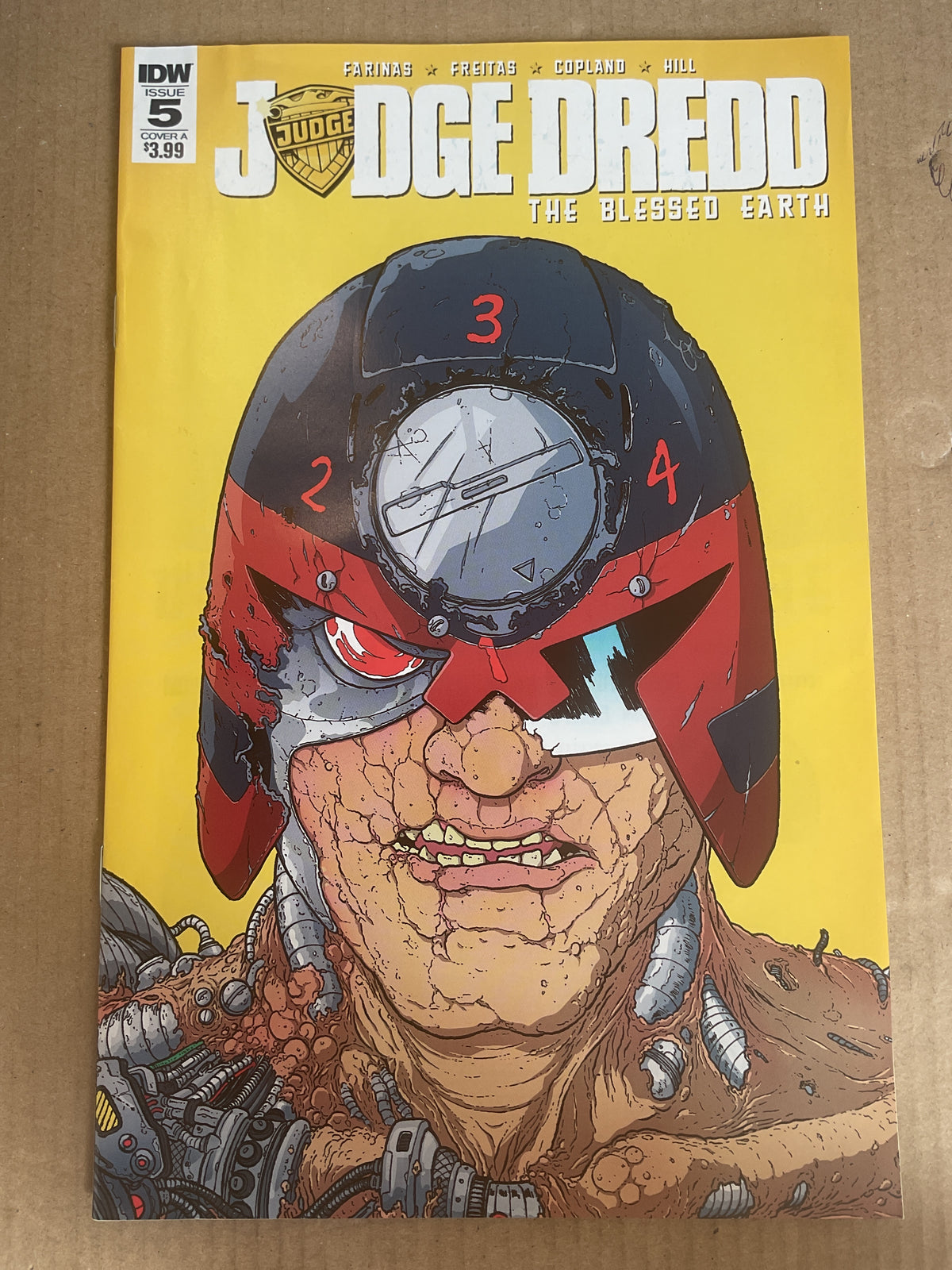 Judge Dredd The Blessed Earth #5 2017 IDW Publishing