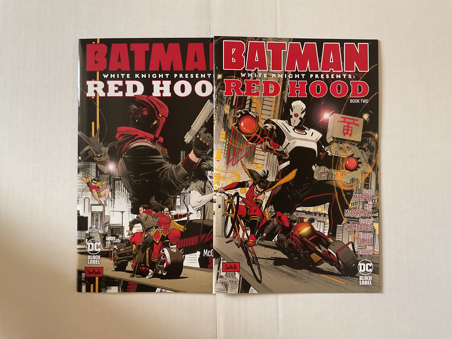 Batman White Knight Presents Red Hood #1-2 2022 DC Comics Complete Series