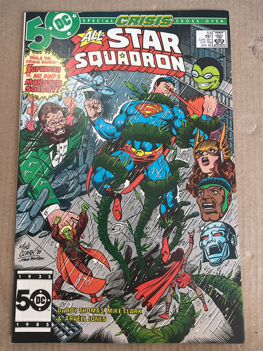All-Star Squadron #53 1986 DC Comics Crisis On Infinite Earths