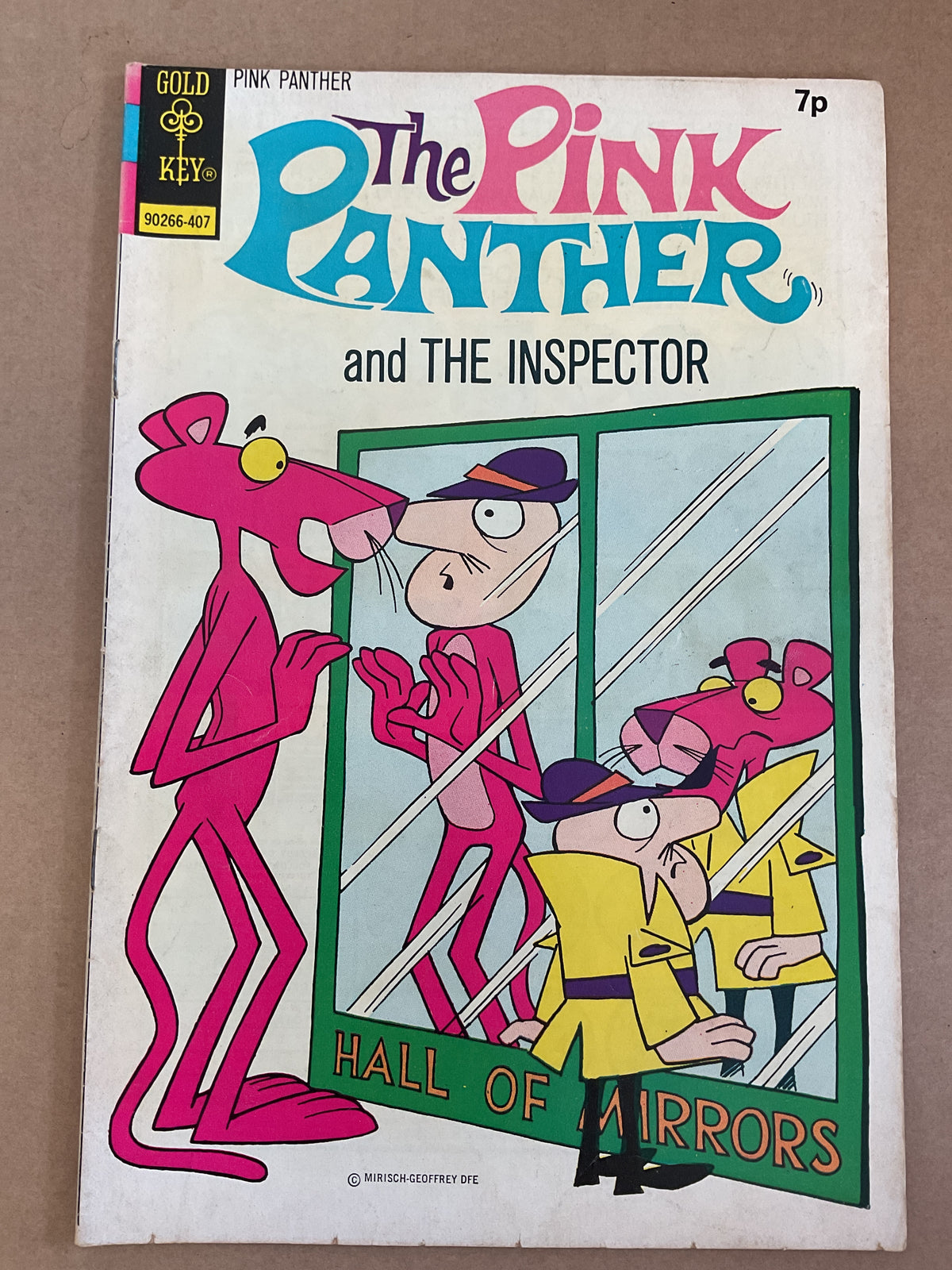Pink Panther #20 1974 Gold Key Comics
