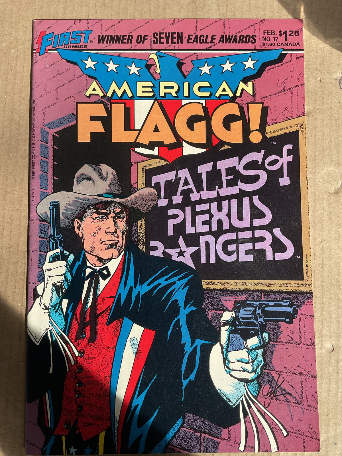American Flagg #17 1985 First Comics