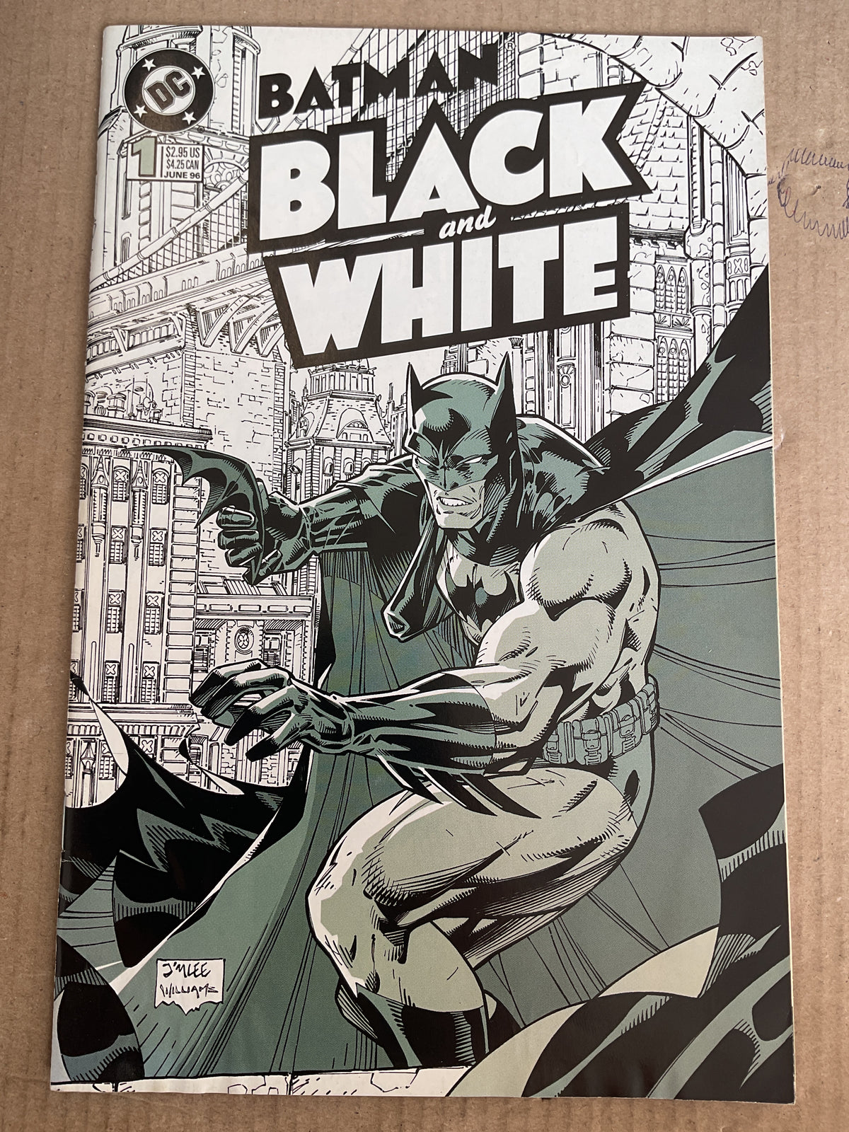 Batman Black And White #1 1996 DC Comics