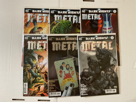 Dark Nights Metal #1-6 2017 DC Comics Complete Series Mixed Covers