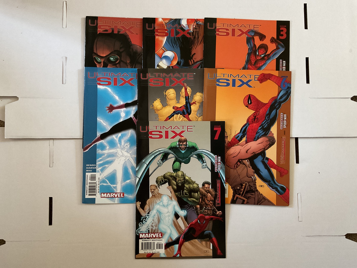 Ultimate Six #1-7 2004 Marvel Comics Complete Series