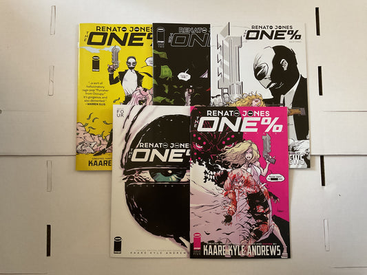 Renato Jones The One % #1-5 2016 Image Comics