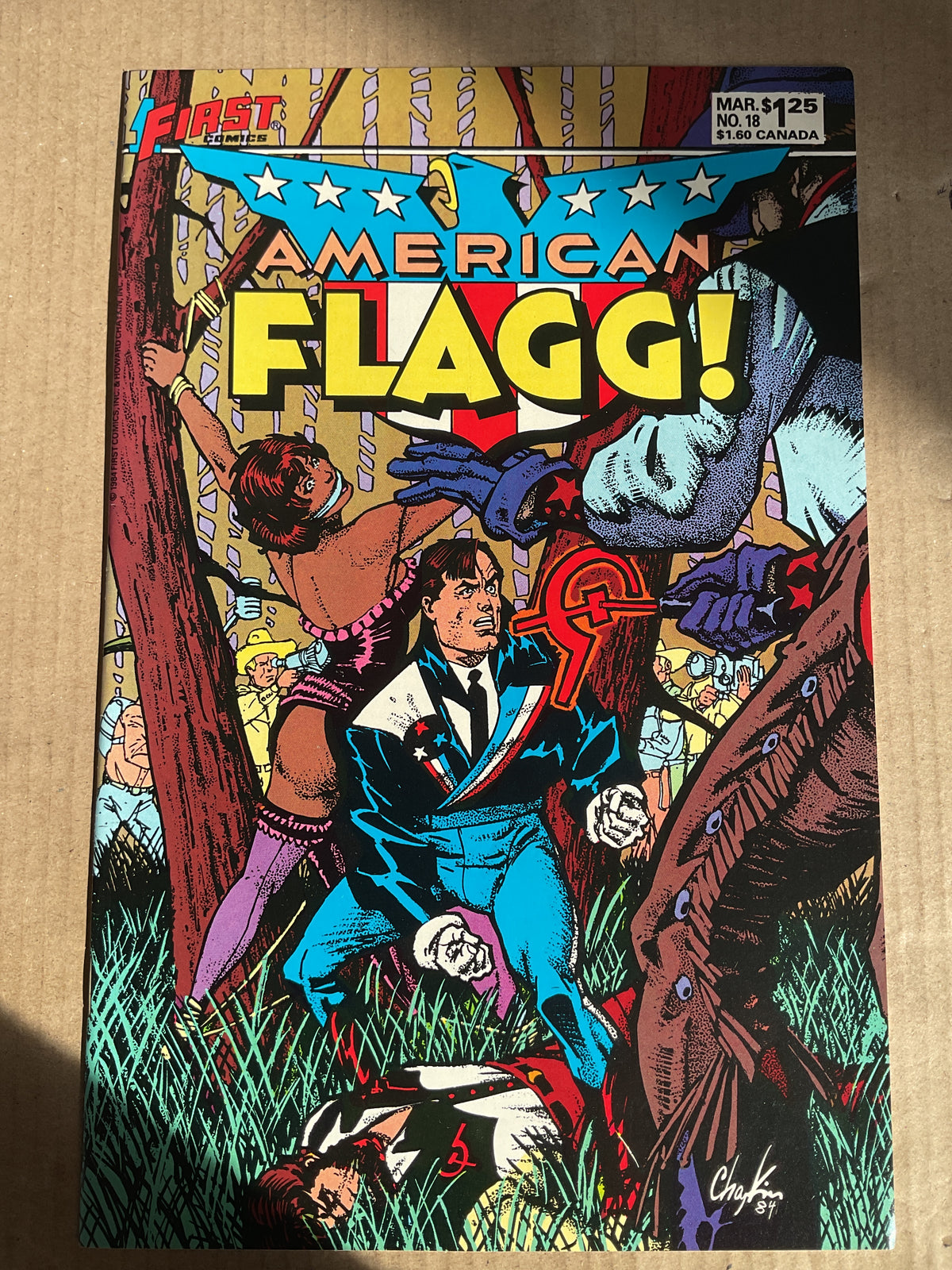 American Flagg #18 1984 First Comics