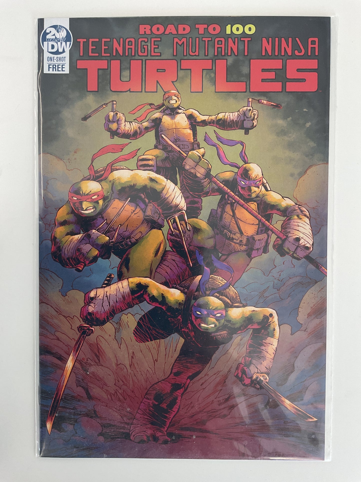 Teenage Mutant Ninja Turtles Road To 100 #1 2019 IDW Publishing
