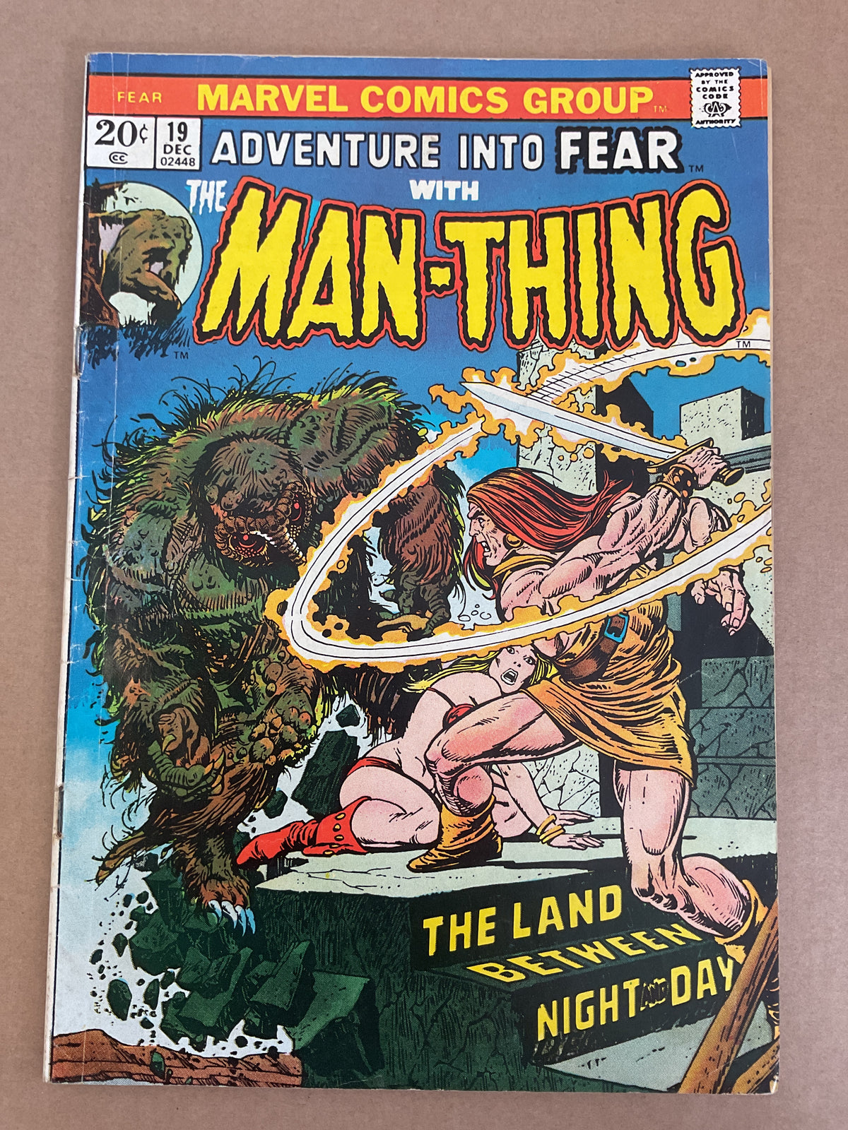 Adventure Into Fear #19 1973 Marvel Comics 1st Appearance of Howard The Duck