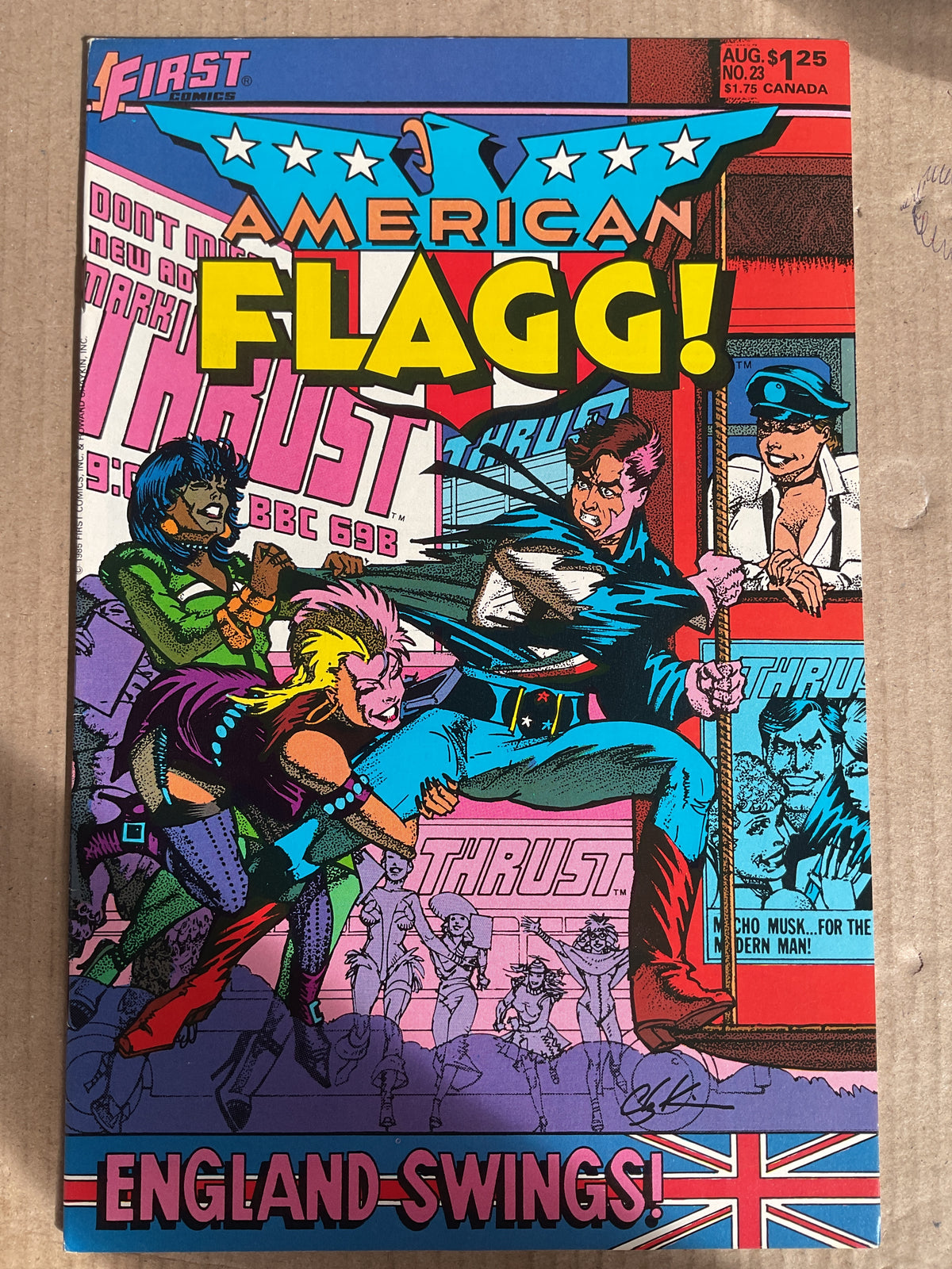 American Flagg #23 1985 First Comics