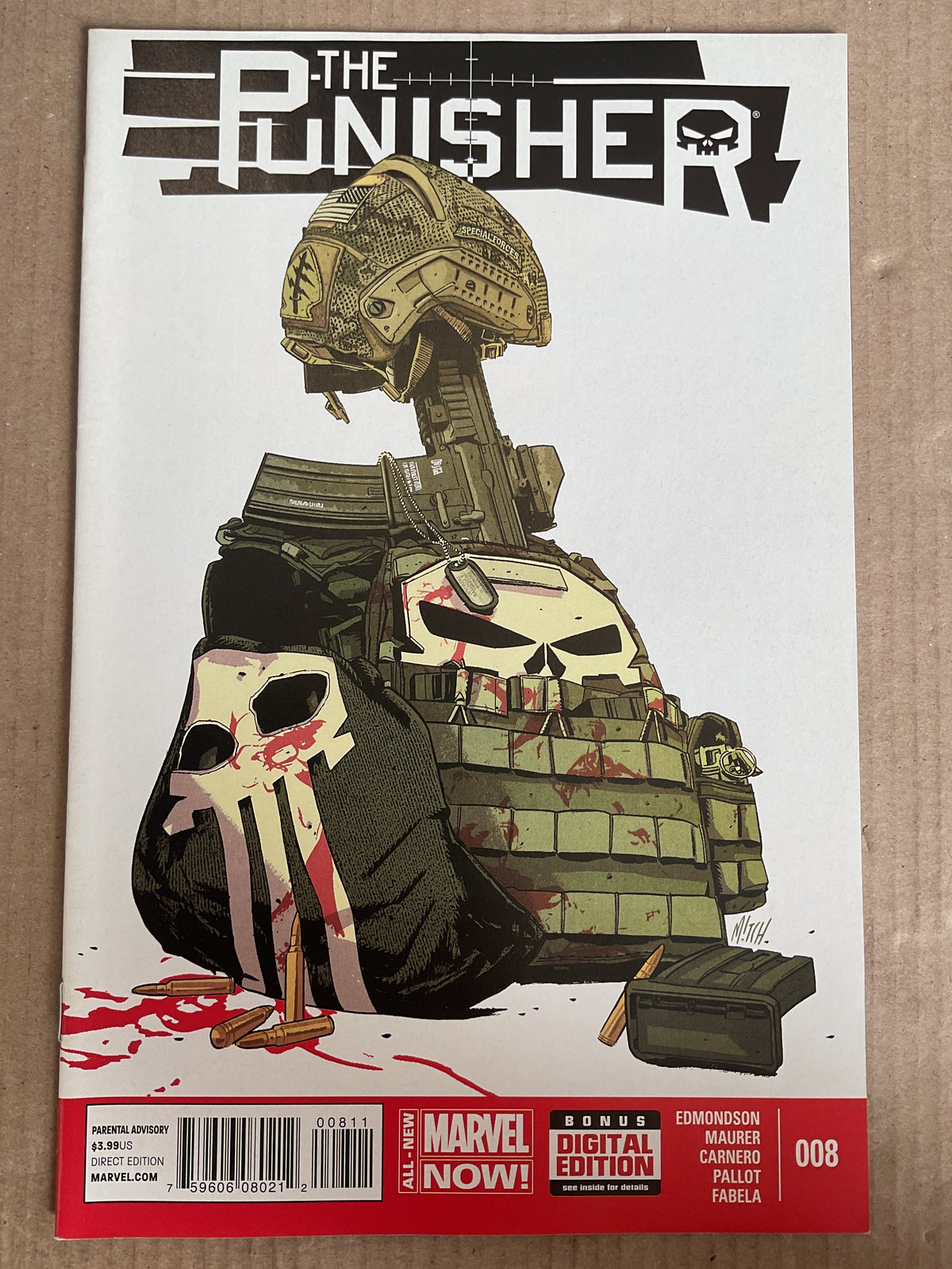 Punisher #8 2014 Marvel Comics