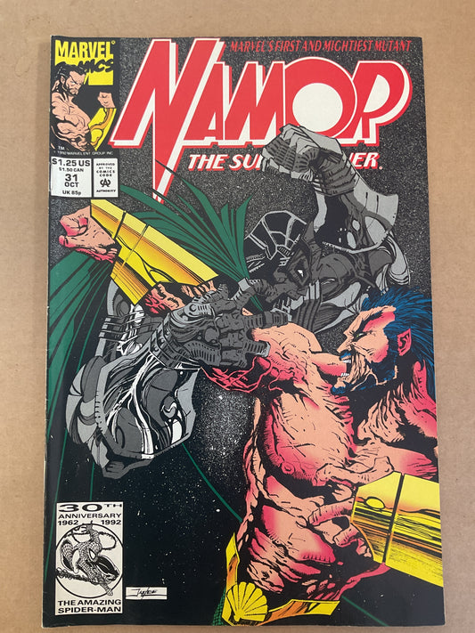 Namor The Sub-Mariner #31 1992 Marvel Comics