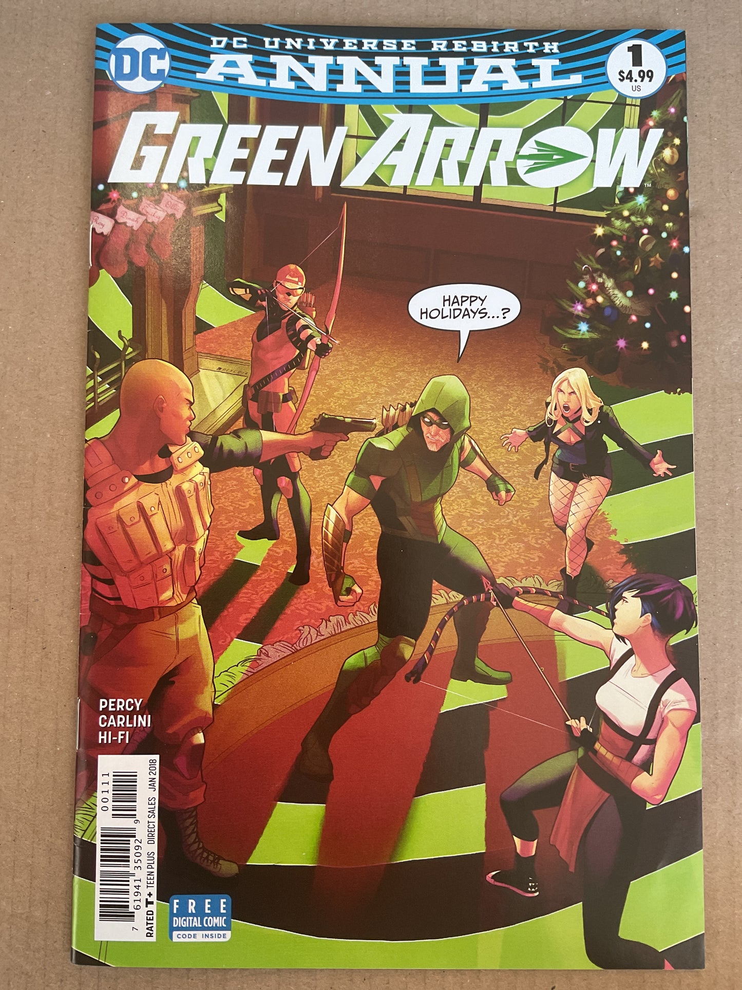 Green Arrow Annual #1 2018 DC Comics