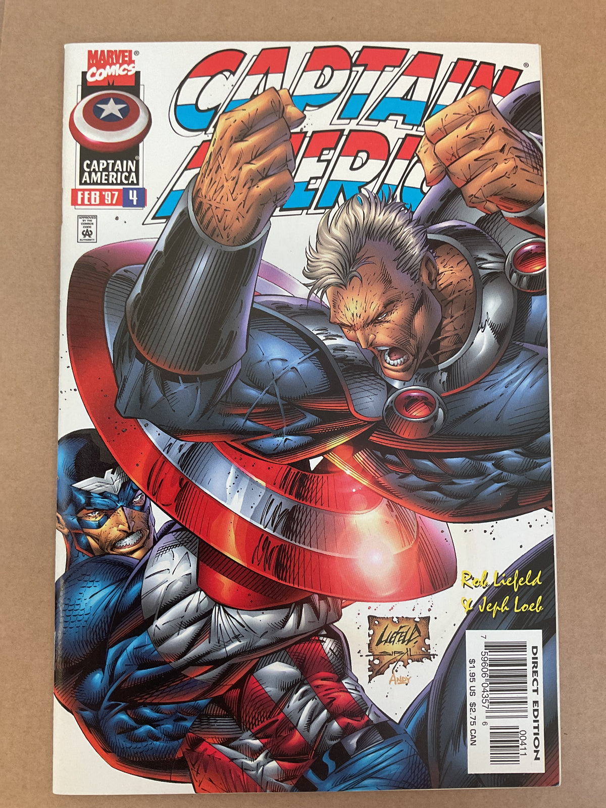 Captain America #4 1997 Marvel Comics