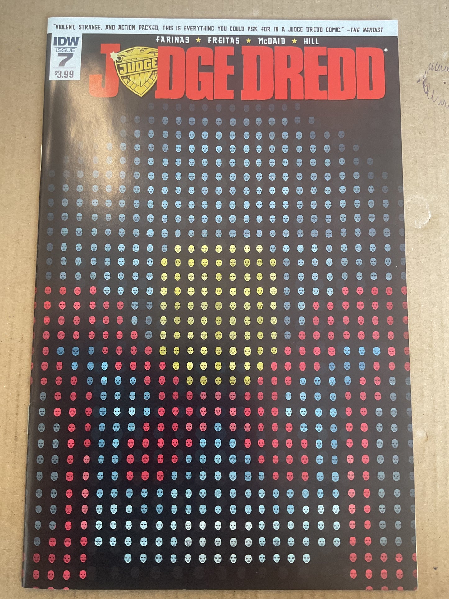 Judge Dredd #7 2016 IDW Publishing