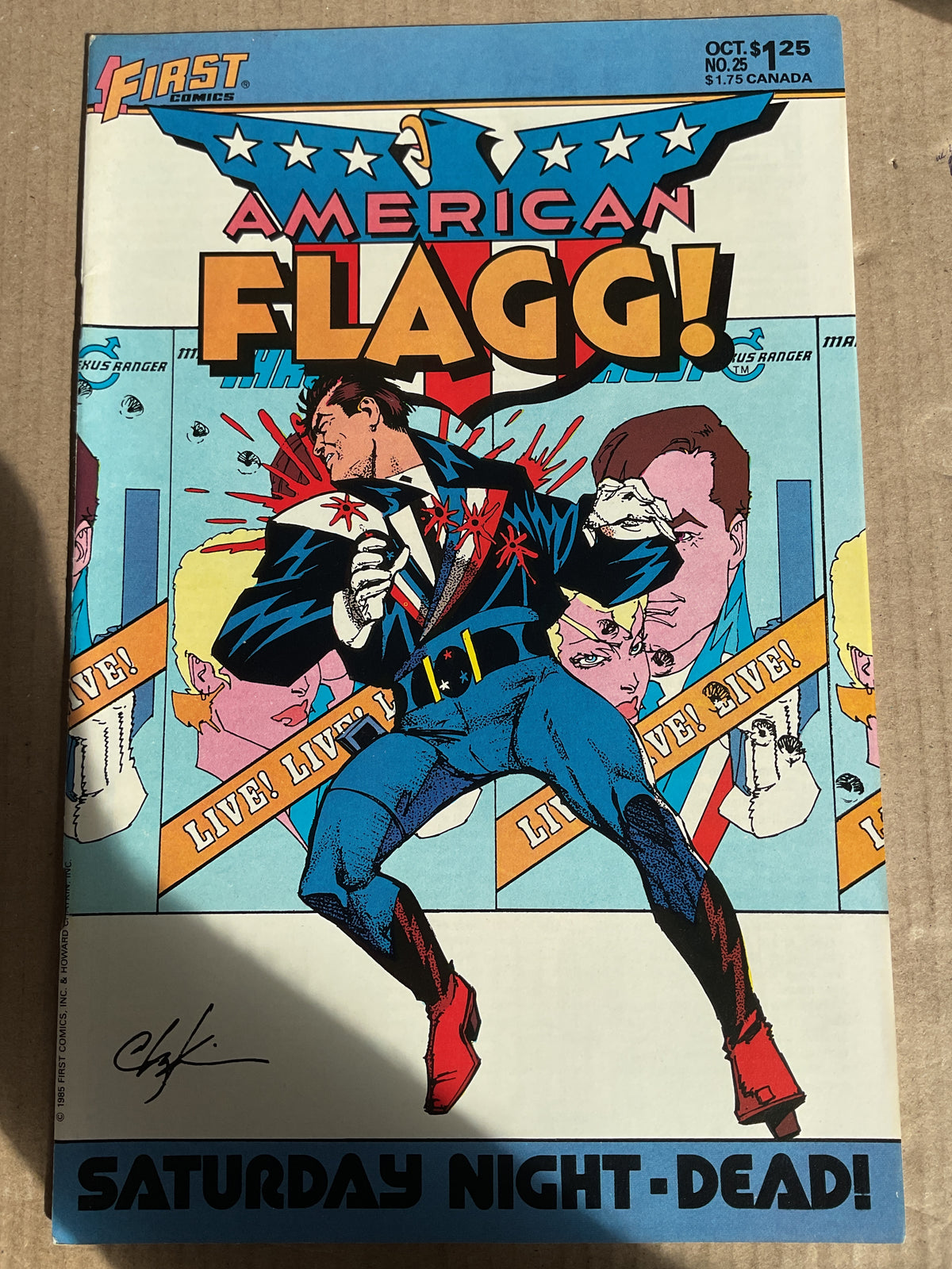 American Flagg #25 1985 First Comics