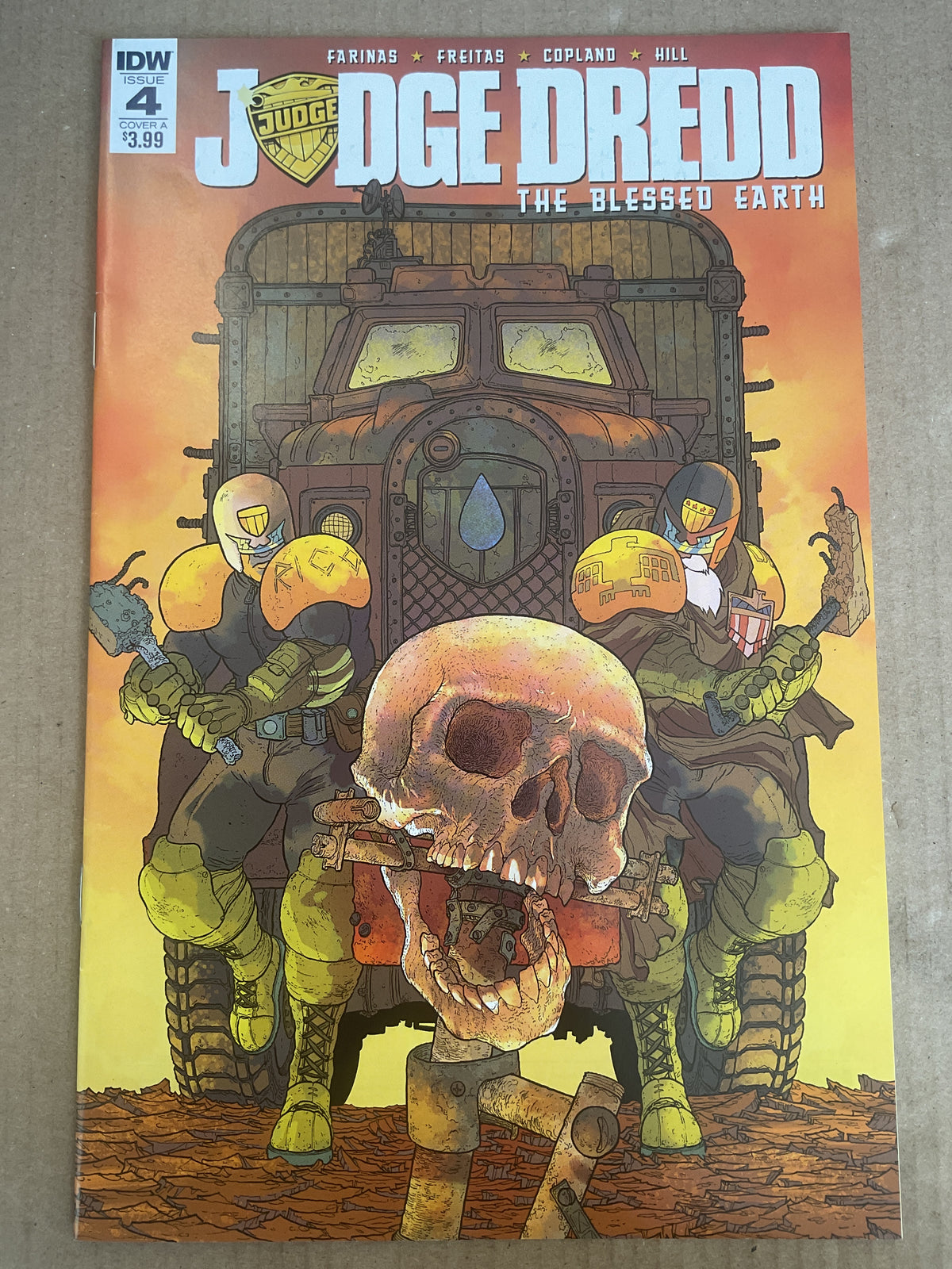 Judge Dredd The Blessed Earth #4 2017 IDW Publishing