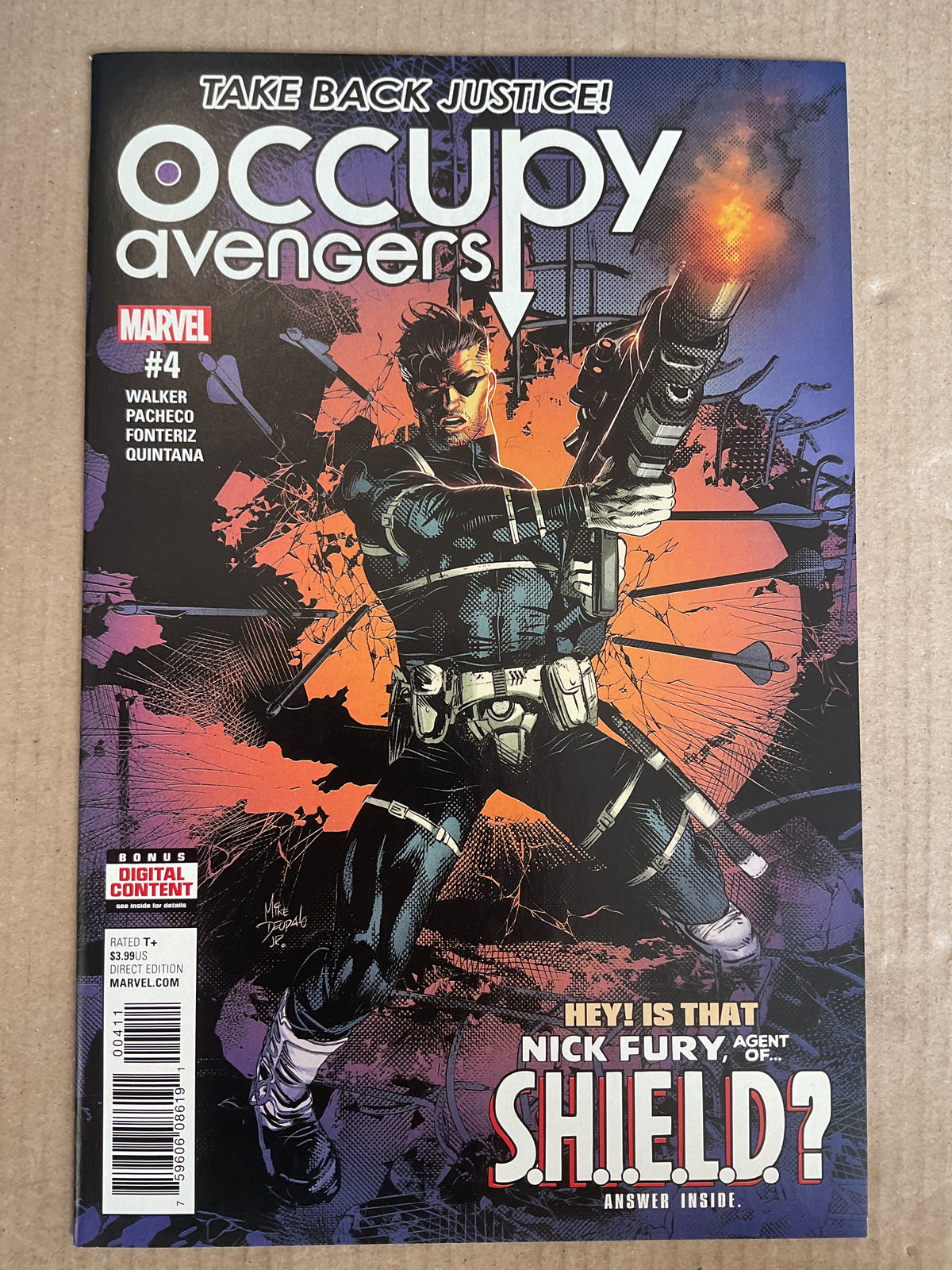Occupy Avengers #4 2017 Marvel Comics