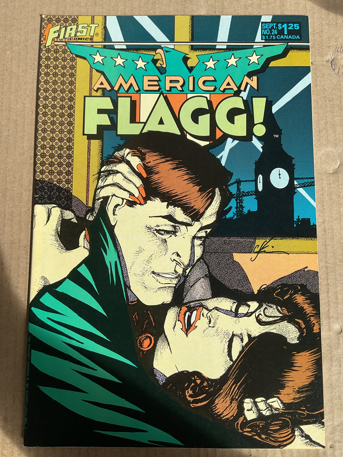 American Flagg #24 1985 First Comics