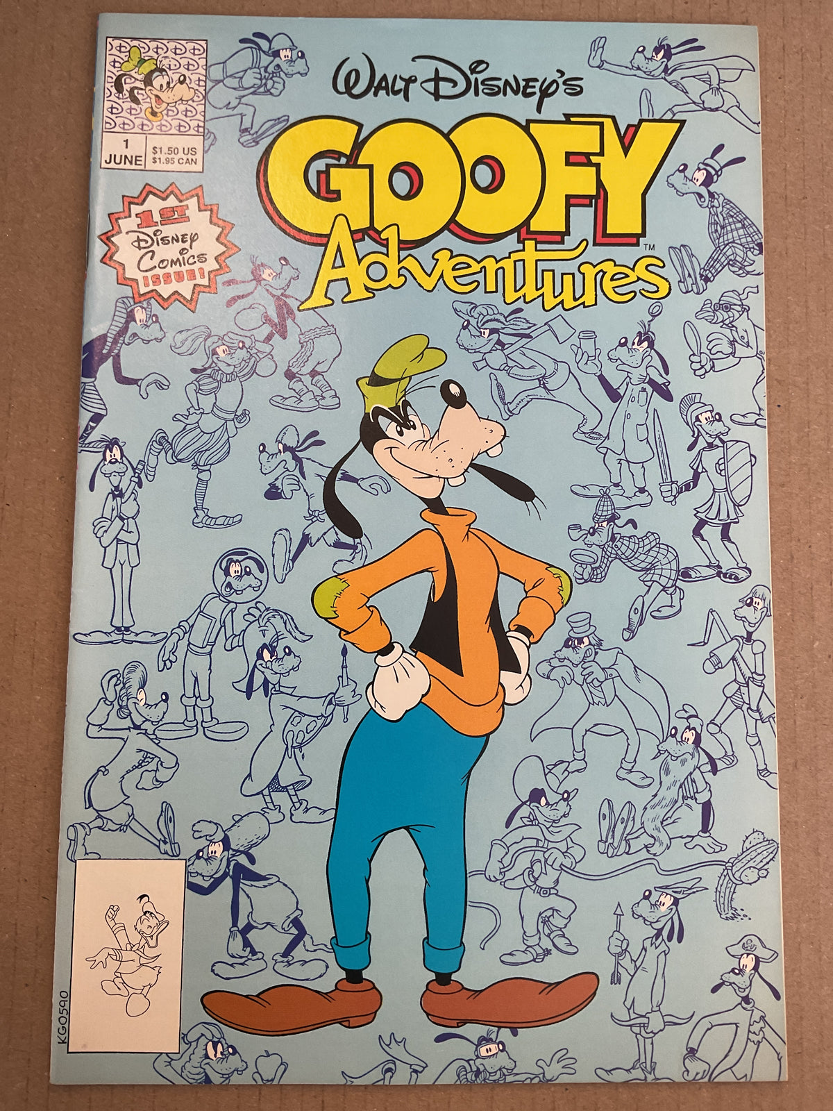 Goofy Adventures #1 1990 Disney Comics