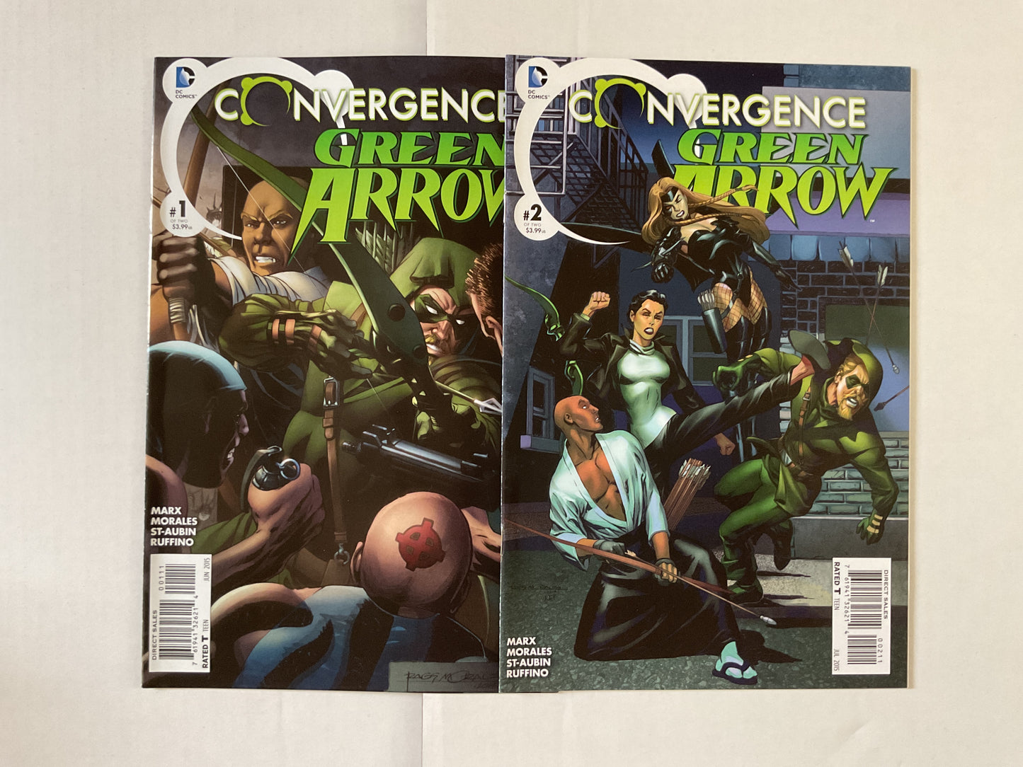 Convergence Green Arrow #1-2 2015 DC Comics Complete Series