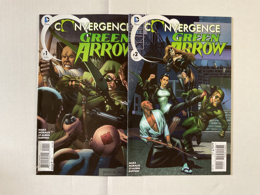 Convergence Green Arrow #1-2 2015 DC Comics Complete Series