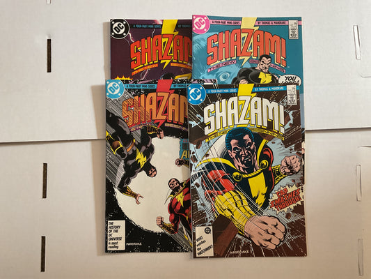 Shazam The New Beginning #1-4 1987 DC Comics Complete Series