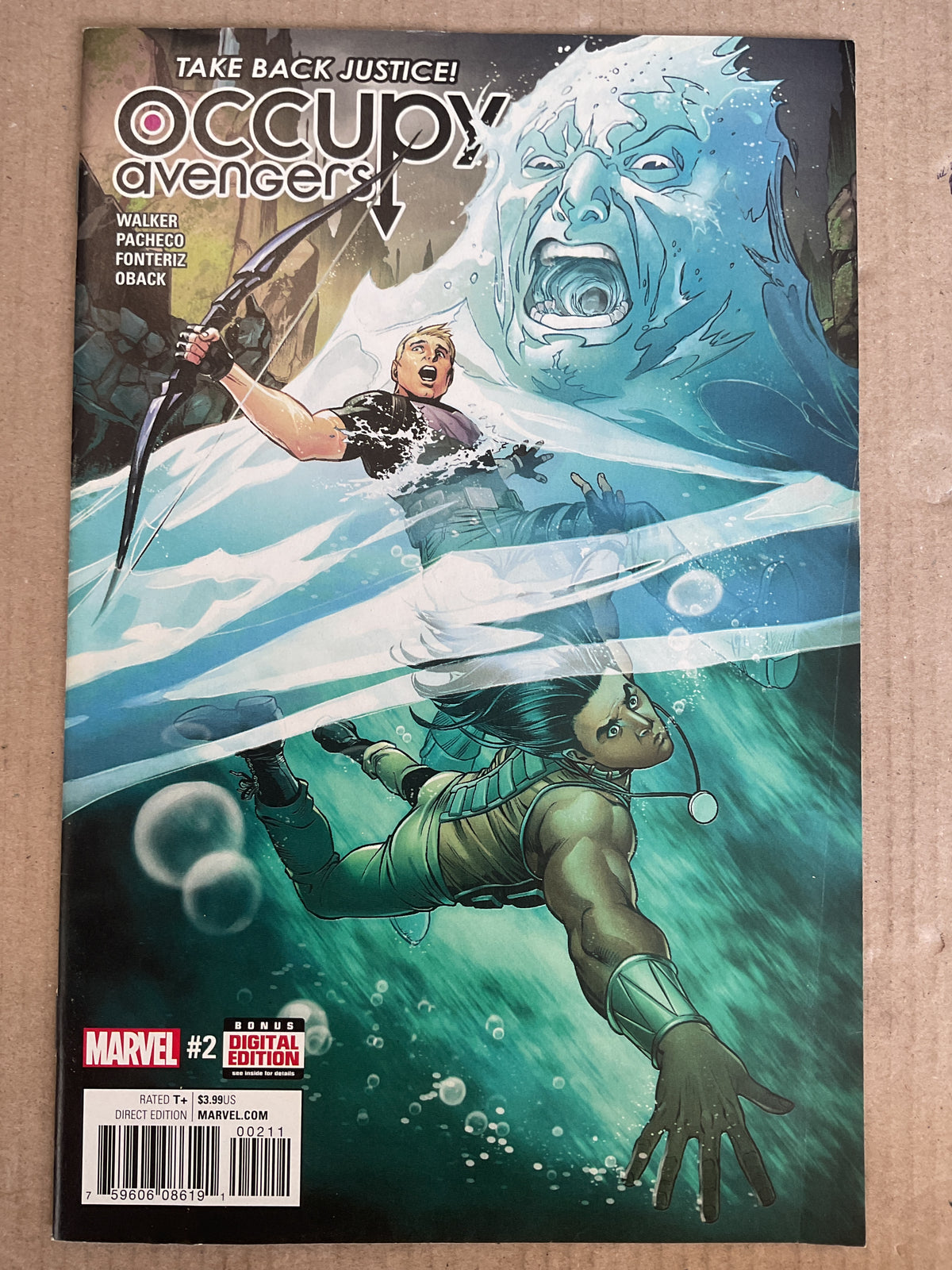 Occupy Avengers #2 2017 Marvel Comics