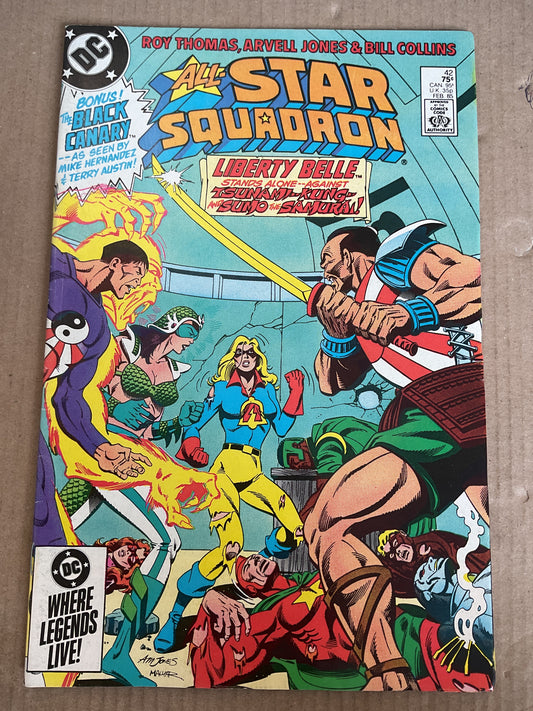All-Star Squadron #42 1985 DC Comics